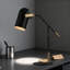 Lampe de travail à DEL Edison avec ampoule incluse, lumière de bureau en métal de 19,25 pouces pour le bureau, la chambre à coucher, le salon, le dortoir et le bureau