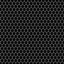 Metro 1" Hex Matte Black 10-1/4" x 11-7/8" Porcelain Mosaic Floor and Wall Tile