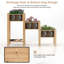 Cambray Wood Elevated Planter