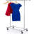 Ishatkar Metal Adjustable Rolling Clothing Rack