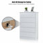 Commode fonctionnelle avec rangement à 5 tiroirs