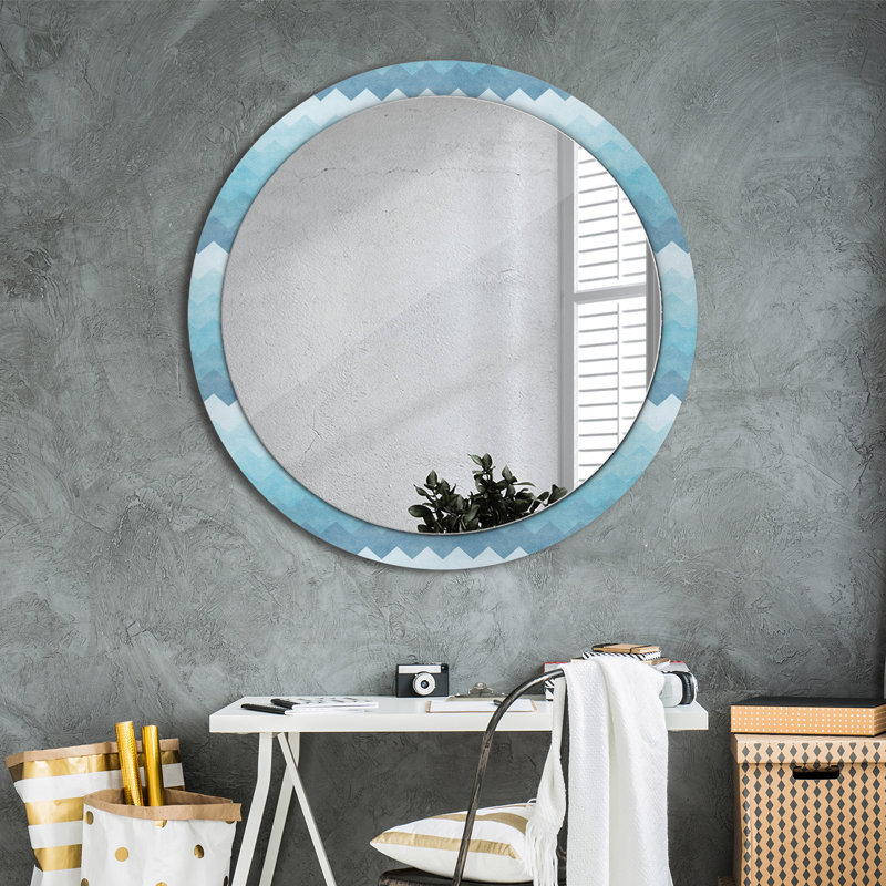 Huldar Glass Flat Wall Mirror