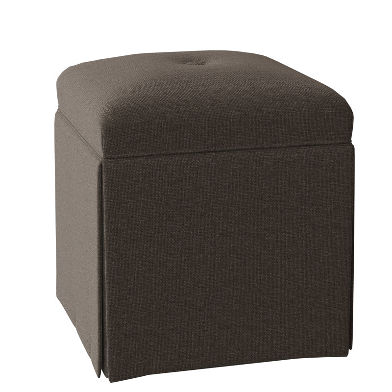 Linden Square Ottoman, Tobacco, Sage (8789 30)