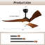 Ceiling Fan with LED Lights