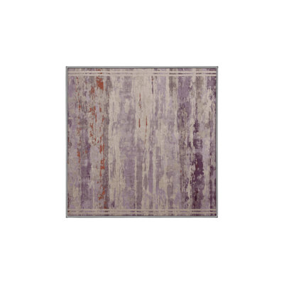 Tapis gris lavable à la machine