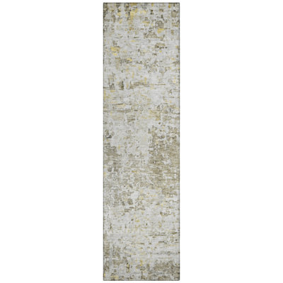 Suri Brown Washable Indoor-Outdoor Rug - 