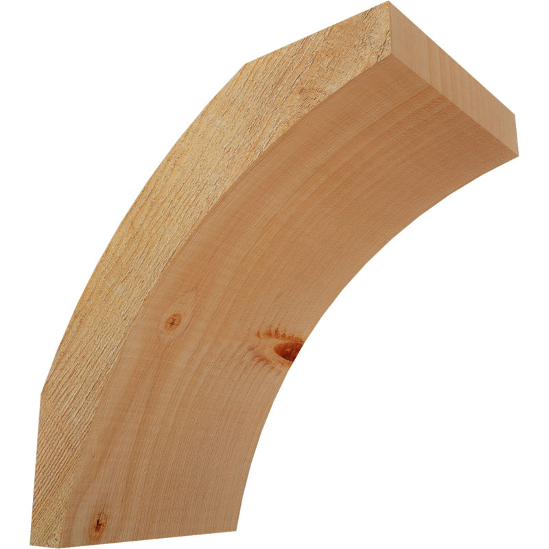 Genouillère Thorton, Sapin Douglas de 6 po (sciage brut), 10 po X P 10 po H