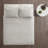 Design Otto 3 Piece Reversible Quilt Set - Queen Grey