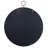 Cory Iron Frame Round Wall Mirror