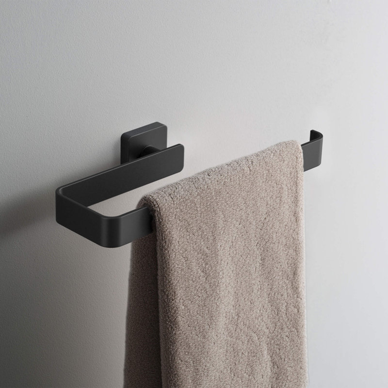 Blaze 2 - Piece Bathroom Hardware Set, Matte Black