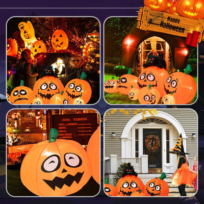 Citrouille d'Halloween gonflable