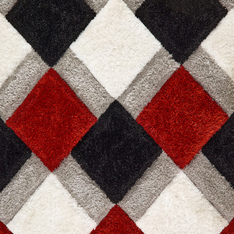 Blandford Geometric Hand Woven Area Rug, Rectangle 120 x 170cm