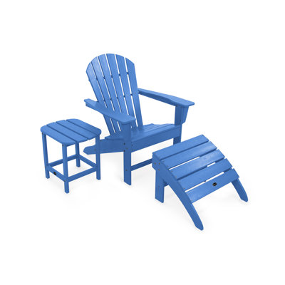 POLYWOOD South Beach Adirondack 3-Piece Set