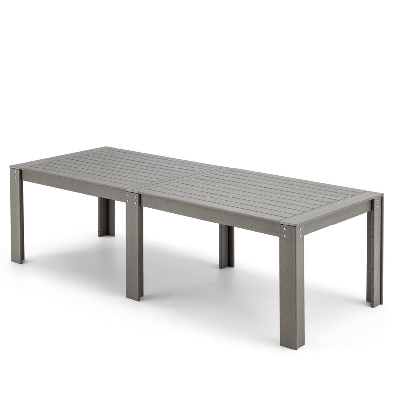 Aryaa Rectangular Outdoor Dining Table , 41 " W 102 " D