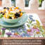 Ensemble de 4 napperons réversibles Wildflower Guide Easy Care