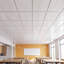 Tuile de plafond lisse en PVC blanc satiné ultra-lisse L 2 po x l 2 po Smooth Deluxe
