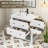  Sharee 30" Freestanding Single Bathroom Vanity Set with Sink Top, Faucet, Painted Surface, 2 Deep Drawers-902127510