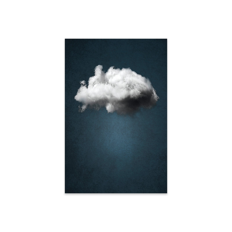 «Waiting Magritte», impression sur verre acrylique