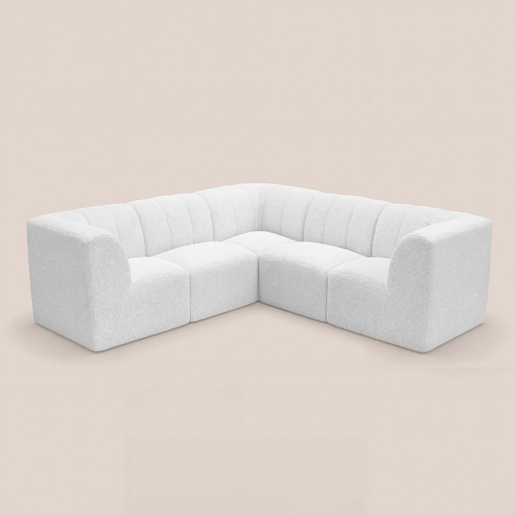 Praia 124" Sunbrella® Bouclé Outdoor Sofa
