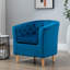 Tarbes Velvet Barrel Chair-1975111551