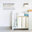 Yamazaki Home Tower Pull-Out Bathroom Storage Cabinet - Slim Bathroom Organizer With Wood Top-115070661