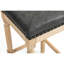 26 po. Tabourets gris foncé de 2. Parfait pour divers espaces à hauteur de comptoir comme les îlots de cuisine, les tables de travail, les bars à domicile. Fabriqué en bois d'hévéa massif avec une finition brossée classique. Siège confortable haut