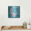 Gracie Oaks «Love You to the Moon and Back» par Cindy Jacobs, art mural en métal-247837873