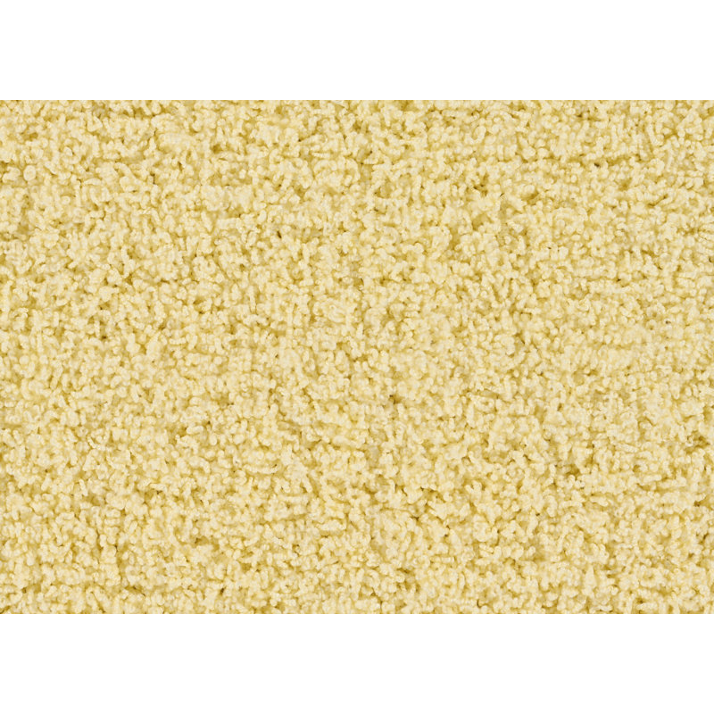 Ensemble de tapis de bain en nylon 2 pièces avec envers antidérapant Frechette, Caoutchouc jaune canard