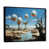 Black Floater Framed