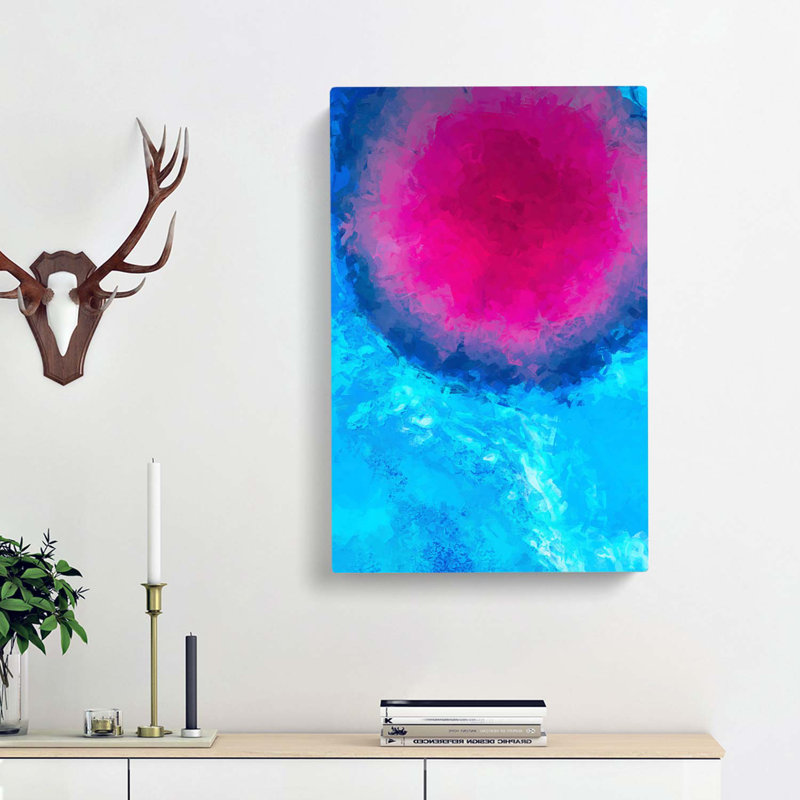 Explosion Of Life In Abstract - Wrapped Canvas Print, 60cm H x 40cm W x 3cm D