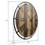 Horloge murale en bois Karina Farmhouse