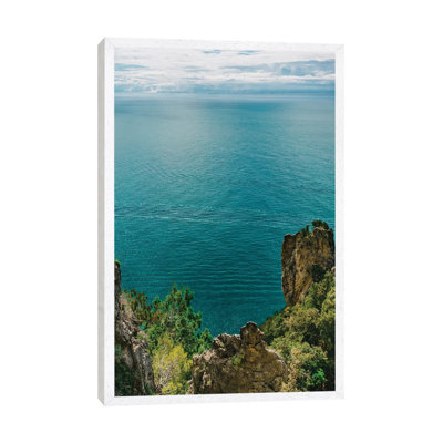 Amalfi Coast Water XIX 1 Piece Wall Art on Canvas