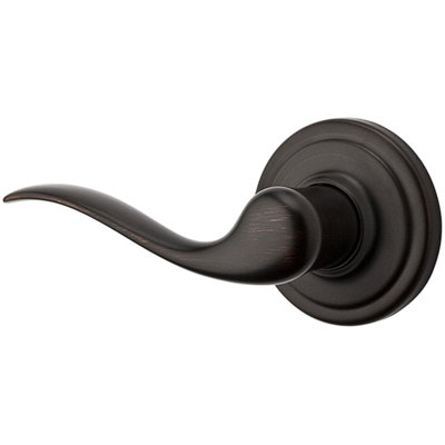 Tustin Single Dummy Door Lever with Rosette -  Kwikset, 97880-678