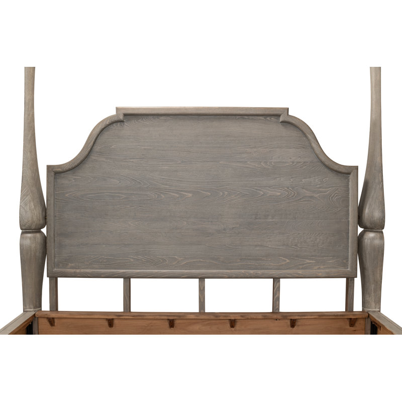 Madeline Solid Wood Canopy Bed