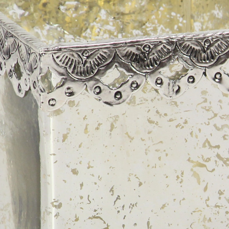 8'' H Glass Tabletop Votive Holder