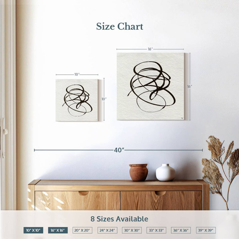 Avery Winding Road Chaos II, H 16 po x l 16 po
