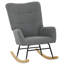 Teddy Velvet Rocking Chair