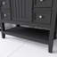 36'' Freestanding Single Sink Bathroom Vanity with Ceramic Top-909311719