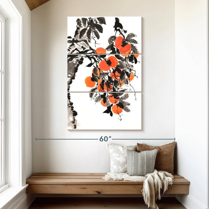 Yarlin Persimmon Tree, 50" H x 32" W