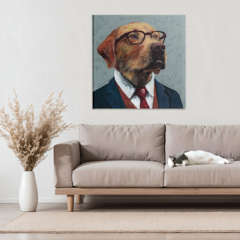 Toile Bark Kent, design par Studio Bautista, H 30 po x l 30 po