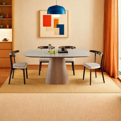 Nordic modern style dining table
