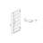 Shower Door 34" W X 72" H Pivot Frameless Shower Door With Pattern Glass, Open Entry Design In Matte Black