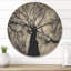 Horloge murale Hoto of Winter Branches-63618446