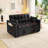 Velvet Convertible Sleeper Sofa Bed-884071252