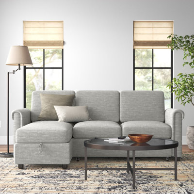 Meriline Upholstered L-Shaped Sectional Left Hand Facing