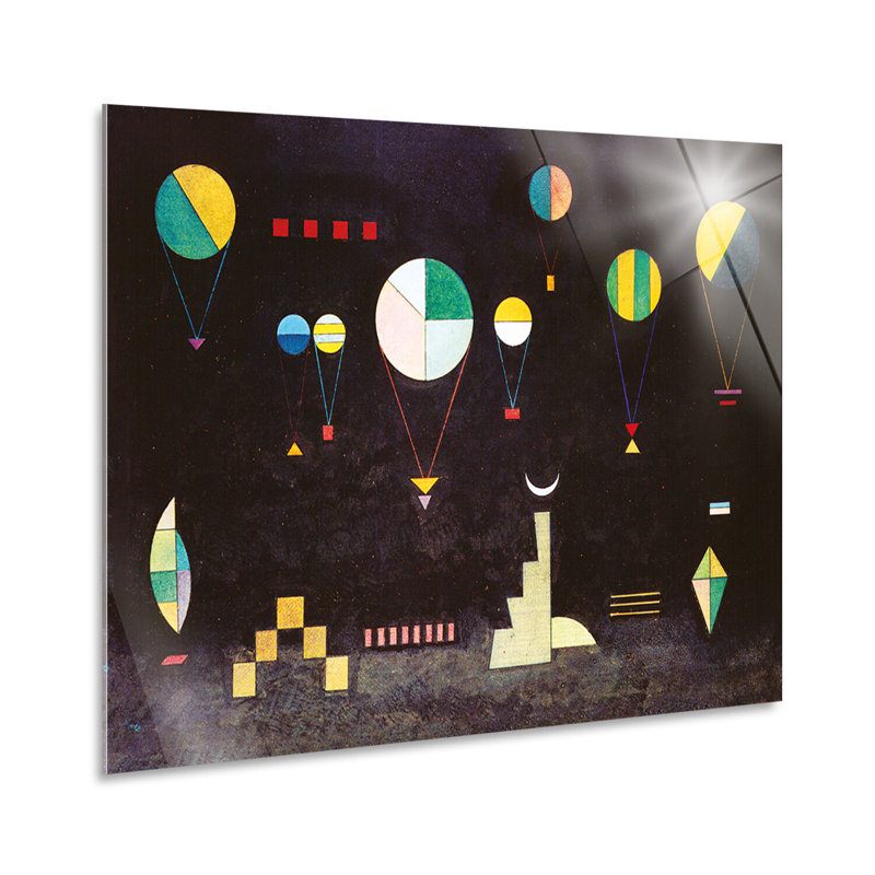 Piatto Profondo by Wassily Kandinsky - Rectangle Painting on Canvas, 70cm H x 100cm W