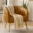 Gjylnaze Faux Leather Barrel Chair-1020513686