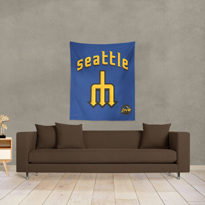 Polyester Wall Decor on Wall Hanging, 34" H x 60" W x 0.50" D