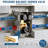 Wall Mount Thermostatic Shower Faucet Set, 16"+ 8"rainfall Shower System, Push Button Diverter For Easy Control