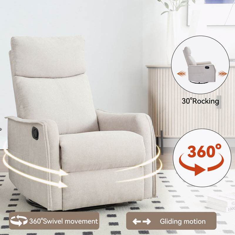 Recliner Chair, Beige